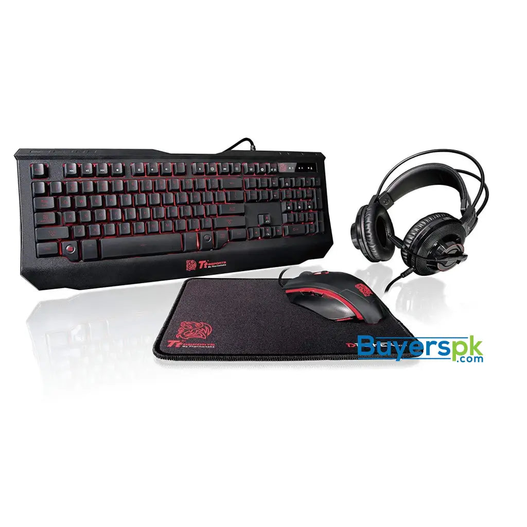 Thermaltake Knucker 4 IN 1 GAMING KIT - Keyboard + Mouse Thermaltake Knucker 4 IN 1 GAMING KIT - Keyboard + Mouse